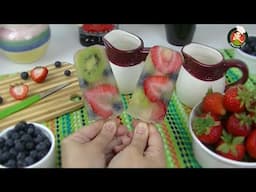 Paletas Heladas De Frutas y Agua De Coco - Ohhlala Café ♥