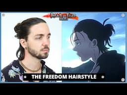 Getting The Eren Yeager Hairstyle - Come To The Hairdresser With Me + Tutorial