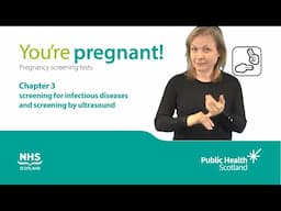 You're pregnant! Scans and tests in pregnancy (BSL) - Chapter 3