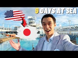 🇺🇸 USA To Japan On A Cruise Ship! 🇯🇵