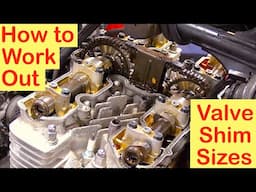 Delboy's Garage:- How to Calculate valve shim sizes !