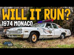 Will It Run? FORGOTTEN Dodge Monaco First Start in Years!