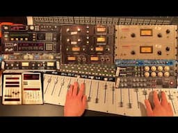 Mixing Juan Karlos "BLESS Ü" on an Analog SSL Console