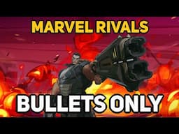 Can You Beat The Gods of MARVEL RIVALS With Only Bullets?