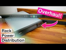 Overhauling My Rack Power Distribution Setup! - APC Smart-UPS & Managed PDU!