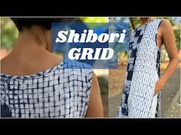 Shibori Grid Pattern