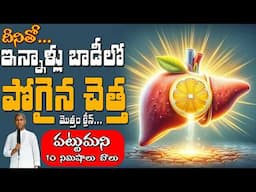 Body Detox | యాసిడ్ తో కడినట్లు బాడీలో పార్ట్స్ అన్ని క్లీన్ దీనితో!! Dr Manthena Satyanarayana Raju