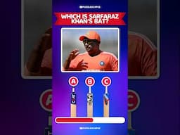 Guess the cricketers bat | Guess the correct bat quiz | Cricket quiz