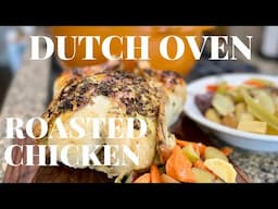 Dutch Oven Roasted Chicken For perfect moist Chicken!