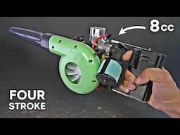 Making World's Smallest Gasoline Leaf Blower!