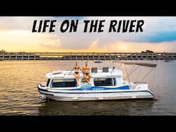 Living on a Boat in South Africa / Vaal River (Full Tour)