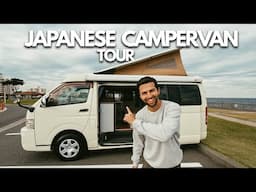 Our Japanese Camping Van Tour - Toyota Hiace with Roof Top Tent