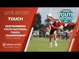 U18 Boys | Otago v Waikato | 2025 Bunnings Youth National Touch Championship