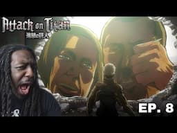 PEAK A BOO… bih 😂| Attack on titan ( Season 1 , Episode 8 )