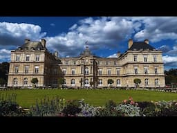 Walk Through Luxembourg Gardens | Paris, France