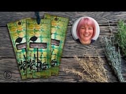 Herb Garden Tag with Sarah Anderson - A Lavinia Stamps Tutorial