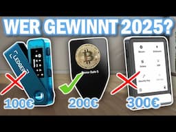 KRYPTO HARDWARE WALLETS kaufen: Top 3 Krypto Wallets 2025 im Vergleich! 🔐🚀