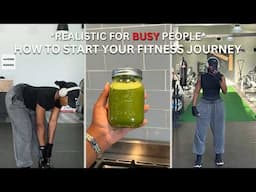 2025: How to start working out [nutrition, gym anxiety, consistency]