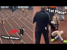 Trans Athlete Gets CONFRONTED After Destoying Female Competition