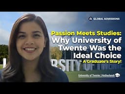 Studying Master's at University of Twente in the Netherlands - Pudja's Experience