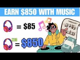 Get $850 Just for Tuning Into Music (Absolutely Free) | Make Money Online 2024