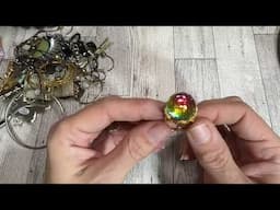 Broken Jewelry Jar opening! Crazy finds! Gold , Diamonds , and designer #Jewelry #jewelryjar