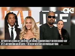 Why Beyonce and Jay-Z Are 'Fuming' Over Kanye West and Bianca Censori's Naked Red Carpet Stunt