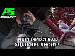 Airgun Extra | Squirrel shooting with DNT Thermnight | FX King airgun review