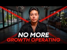 Stop Growth Operating, Do This Instead (crazy opportunity)