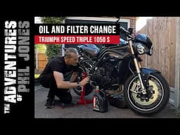 How To Change the Oil and Oil Filter on a Triumph Speed Triple 1050 S