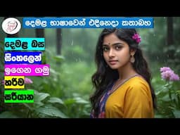 අපි දෙමළ කතා කරමු - මූලික පාඩම්  | Let's Speak Tamil! - Basic to Advanced Lessons" | Punchi Danuma