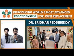 Dr. Sridhar Peddireddy  Speech at Renova Hospitals | Advanced Robotic Joint Replacement System