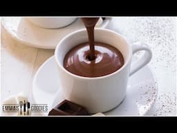 Single-Serve HOT CHOCOLATE RECIPE |  EASY Italian Hot Chocolate for one!