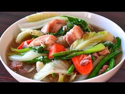 After watching this video you will want to add carrots and cook your pork this way! Insane pork soup