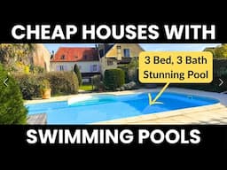 Cheap Houses In France 🇫🇷 (w Pools! 💦🏊‍♀️)