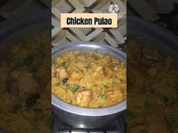 Chicken Pulao Recipe | چکن پلاو بنائے کا طریقہ | #youtubeshorts #viralvideo #shorts #short #trending