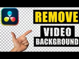 How to Remove video Background in Davinci Resolve Studio 19 | Tutorial