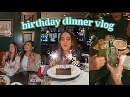 bday dinner with friends, treat myself day, + party prep! | ep. 6