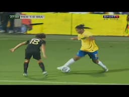 Ronaldinho Last Goal for Brazil in 2011 (Mexico vs Brazil )