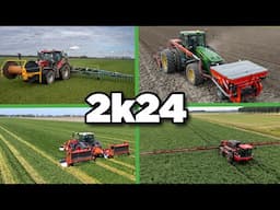 Spring 2024 in The Netherlands | Slurry, drilling, planting mowing, spraying | Many brands