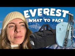 Packing for Everest Base Camp | What's in my Duffel & Hiking Day Bag?