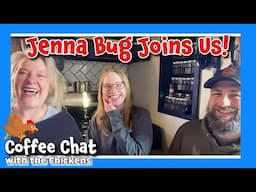 JENNA BUG JOINS US! Plans and dreams abound! Tiny House Cabin Build, Homesteading, DIY, Arkansas