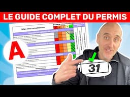 Comment obtenir 31/31 à l'examen du permis de conduire ? GUIDE COMPLET 2025