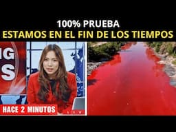 ¡IMPACTANTE! Ríos de Perú y Argentina Se Vuelven COLOR ROJO SANGRE ¿Otra Profecía Bíblica Cumplida?