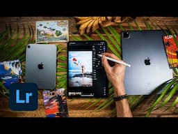 Which iPad is BEST for Editing Photos? Lightroom Tutorial 2025