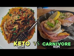 1 Carnivore vs. 1 Keto Recipe