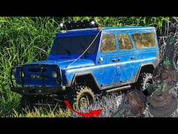 10 лет эксплуатации УАЗа. Полный разбор, смотрим, что внутри!😮Axial SCX10 4x4