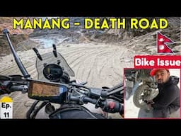 MANANG DEATH ROAD PE BIKE KA KAAND HO GAYA | Rooh Kaap Gayi | #NepalRide2025 | WanderSane