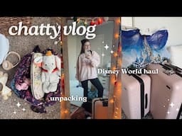 Disney World haul & unpack with me! a chatty vlog ✨ lightning lanes, post-disney blues, & more!