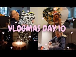 COZY HOMEY DAY | BAKING, HAULS & CATCHING UP | VLOGMAS DAY 10